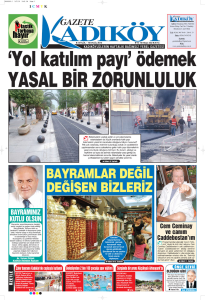 GAZETE KADIKÖY SAYI:552